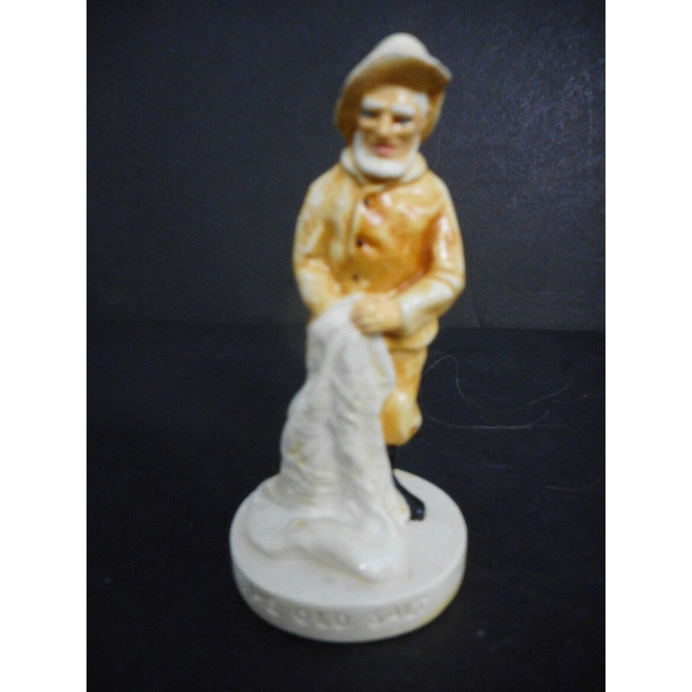 Sebastian Miniatures OLD SALT Fisherman with Fishing Net